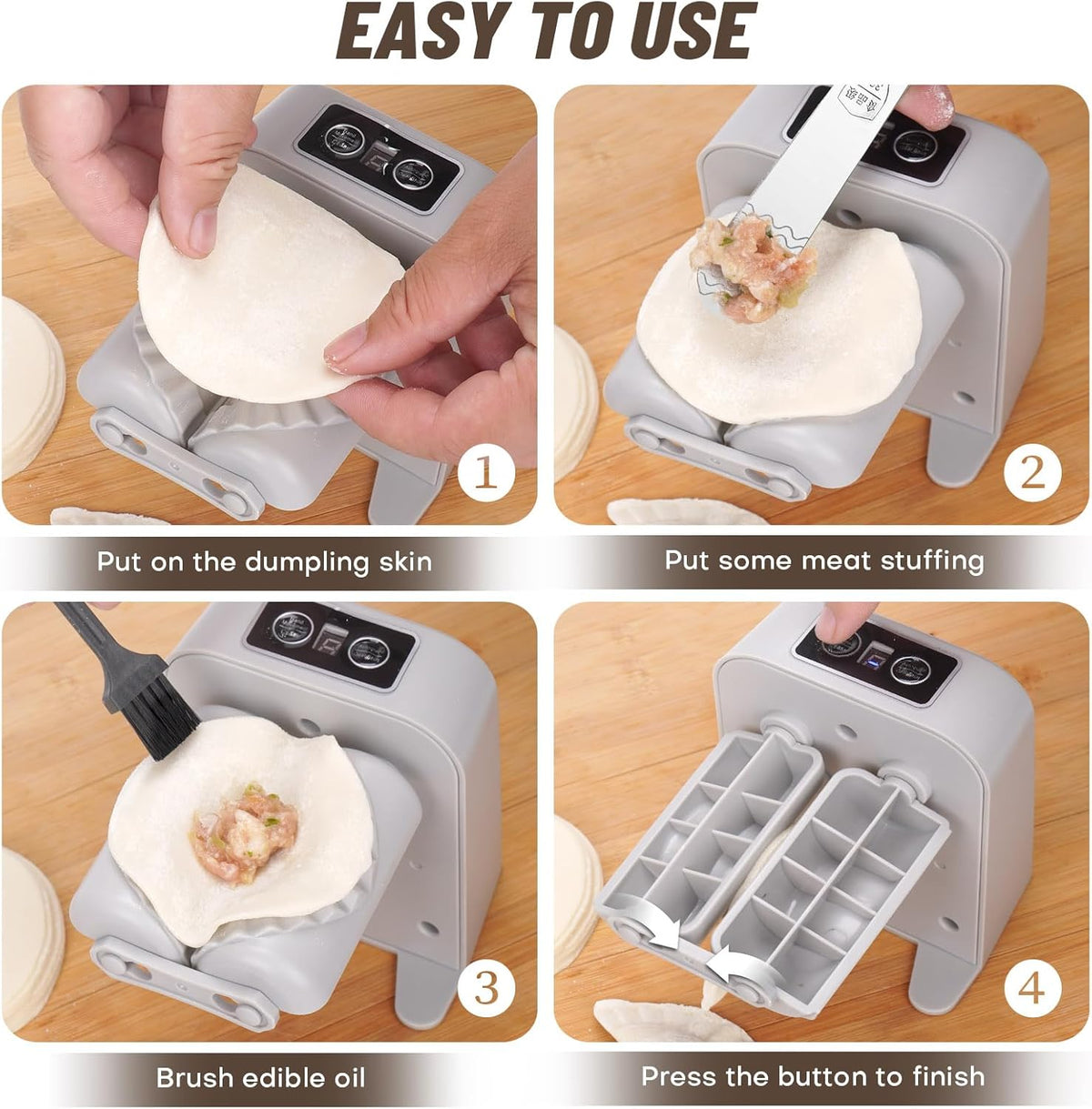 MOLDE PARA HACER EMPANADAS DOBLE